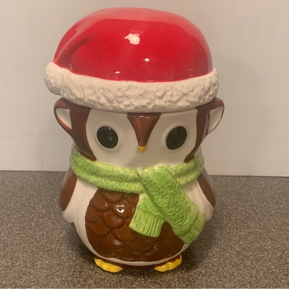 Yankee Candle Company USA Woodland OWL Cookie Jar!